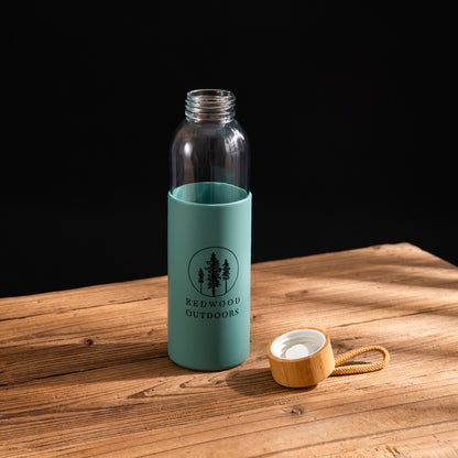 Glass Water Bottle