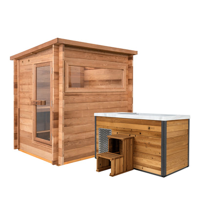 Cove Outdoor Sauna x Denali Cold Plunge