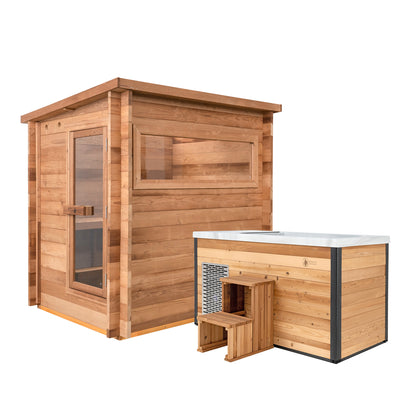 Cove Outdoor Sauna x Denali Cold Plunge