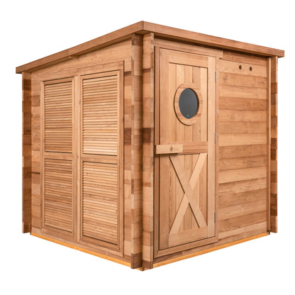 Sauna Privacy Panels for Garden Sauna - Set of 2