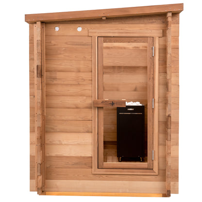 Cove Outdoor Sauna x Alaskan All-In-One Cold Plunge