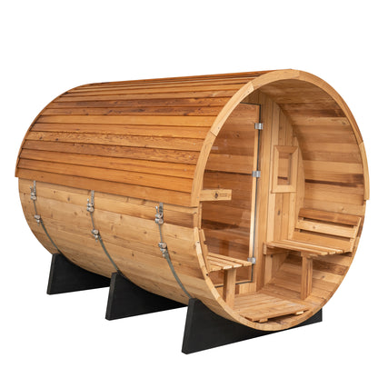 Beveled Roof Kit - 8ft Barrel Sauna