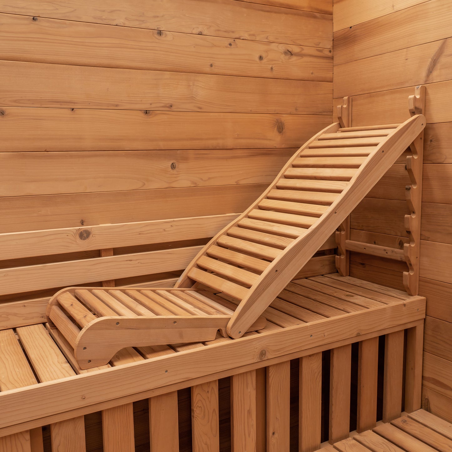 Adjustable Sauna Recliner