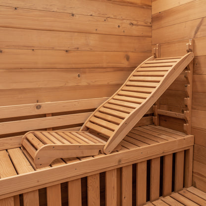 Adjustable Sauna Recliner