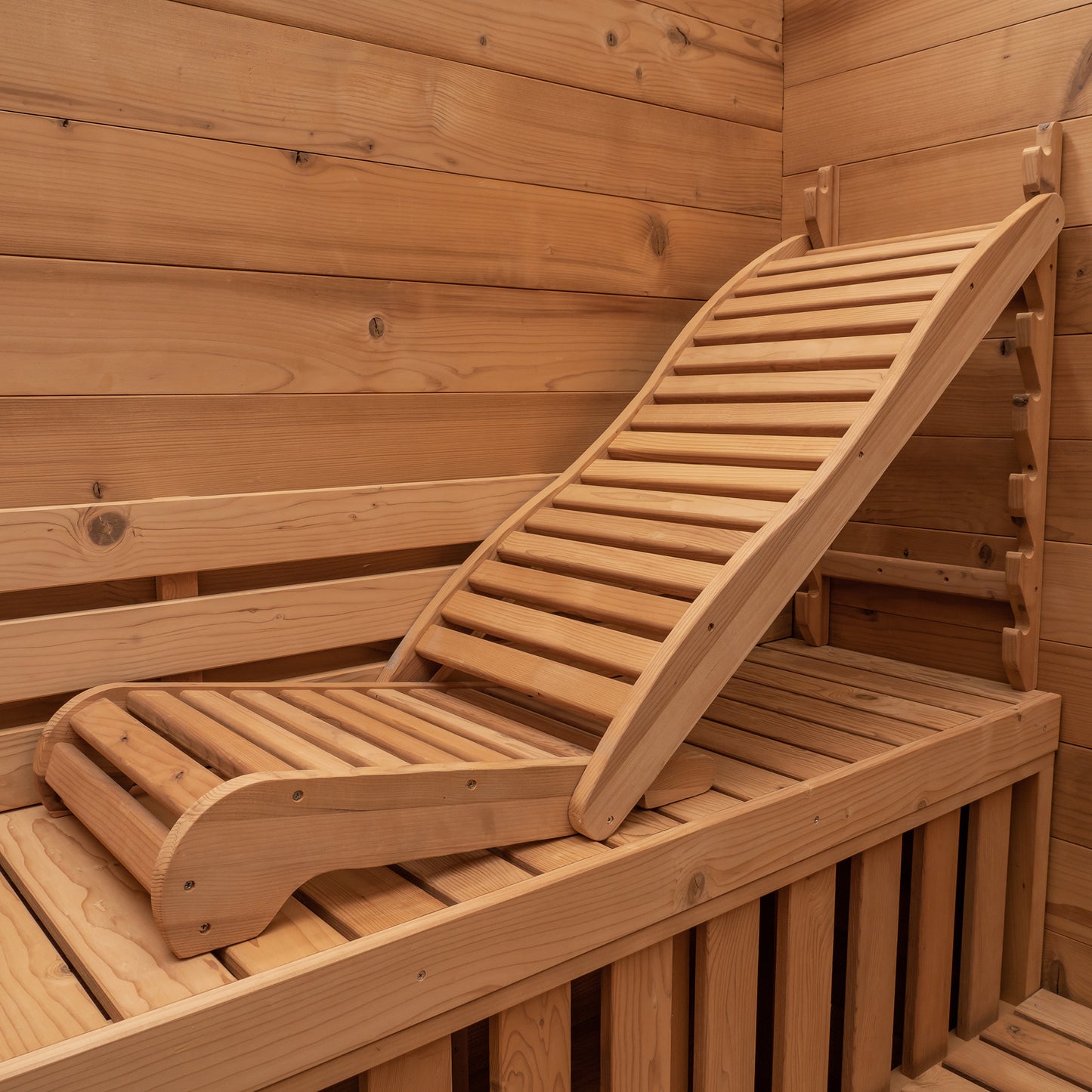 Adjustable Sauna Recliner