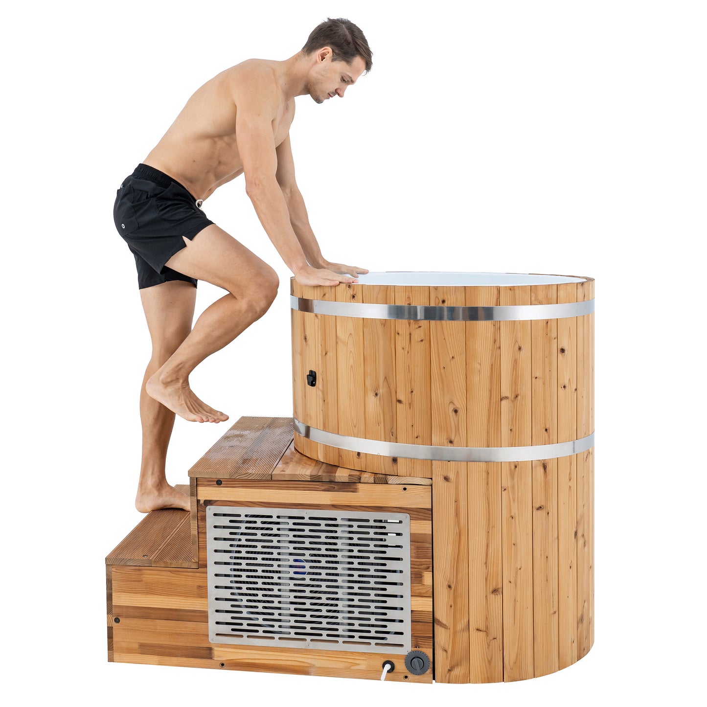 Garden Outdoor Sauna x Alaskan All-In-One Cold Plunge