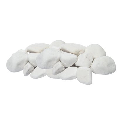 Harvia Decorative White Rounded Sauna Heater Stones 2-4", 22 lb