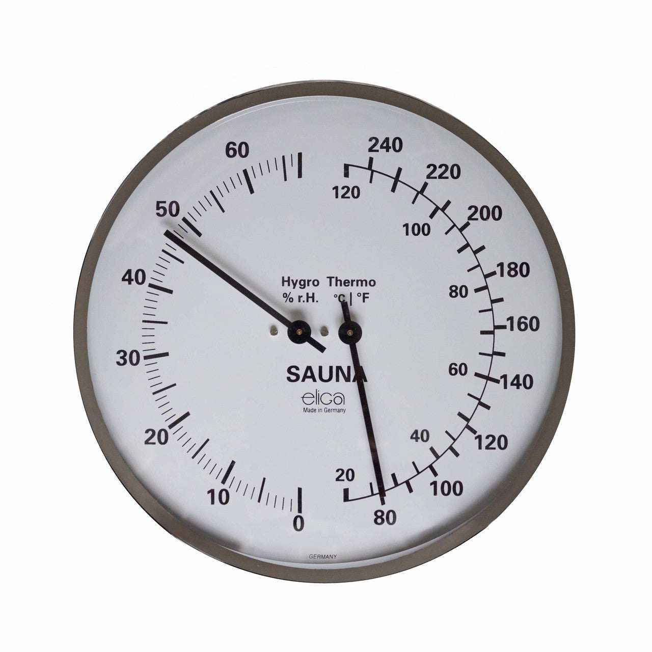 Thermometer/Hygrometer - 5" Dial