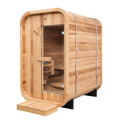 Duo Outdoor Sauna x Alaskan All-In-One Cold Plunge