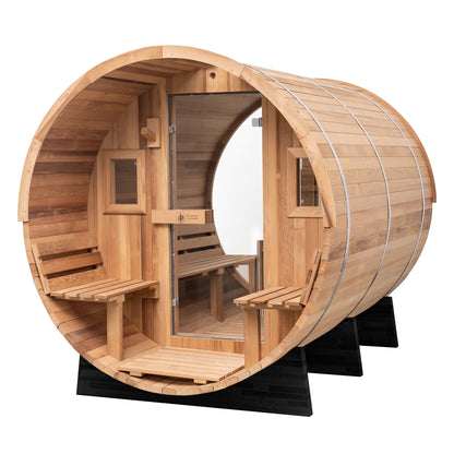 Horizon Outdoor Sauna - 6 Person w/ Porch
