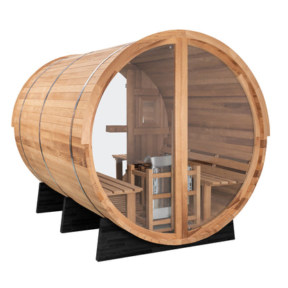 Horizon Outdoor Sauna - 6 Person w/ Porch
