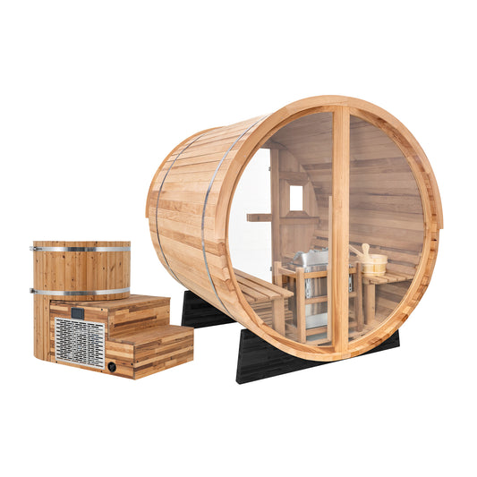 Vista Outdoor Sauna x Alaskan All-In-One Cold Plunge