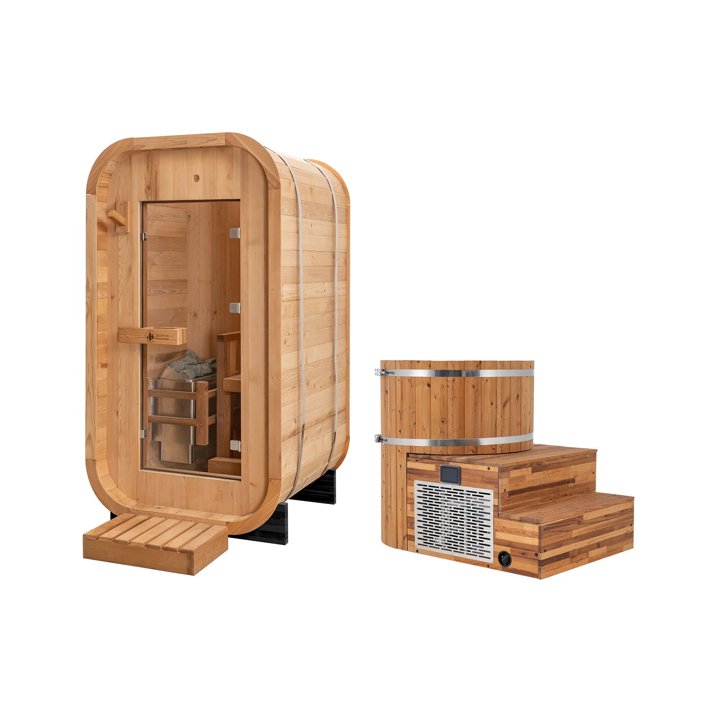 Solo Outdoor Sauna x Alaskan All-In-One Cold Plunge