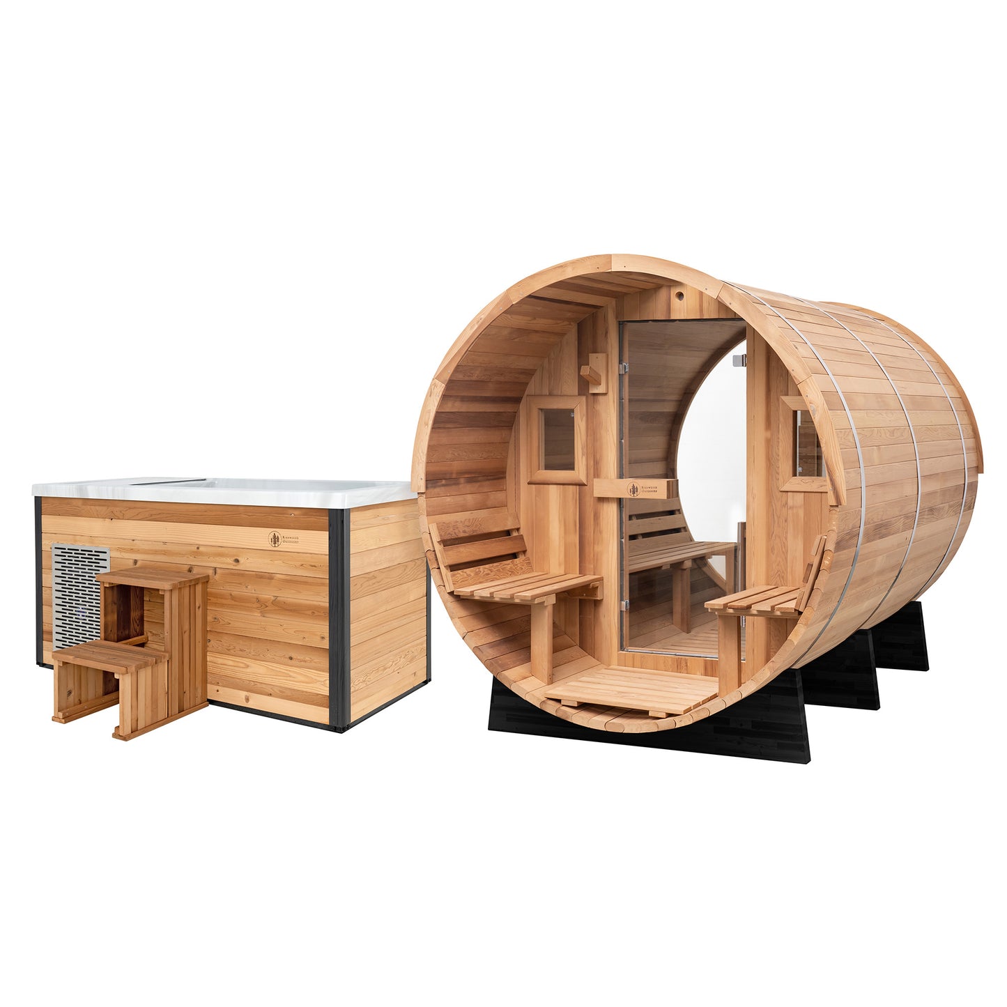 Horizon Outdoor Sauna x Denali Cold Plunge