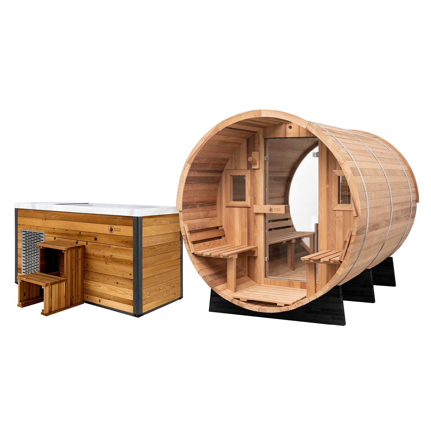 Horizon Outdoor Sauna x Denali Cold Plunge